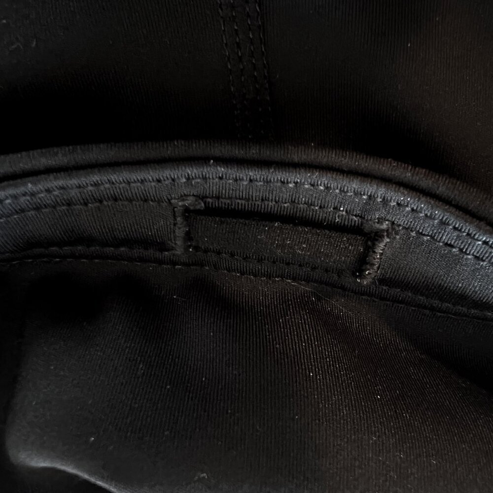 Athleta M Asymmetrical Mesh Sonar Yoga Tight Leggings Medium - Picture 8 of 13